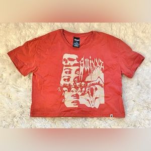 Cropped-ish graphic tee